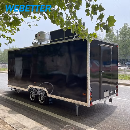 아일랜드 표준 Airstream 식품 예고편, 미러 스테인레스 스틸 커피 트럭 예고편, 케이터링 예고편